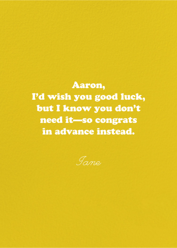 Wheely Cool - Encouragement Card by Party Mountain - Back