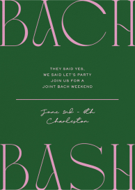 Big Talk - Bachelor/Bachelorette Party Invitation by Paperless Post