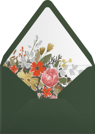 Dripping Floral - Paperless Post Envelope