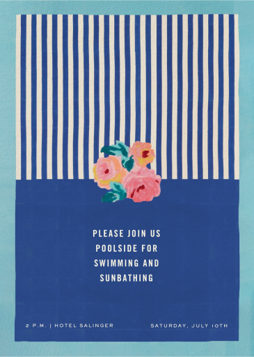 Mezzero - Summer Party Invitation by Lisa Corti