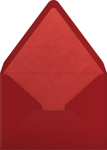 Festive Ribbon - Clementina Sketchbook Envelope