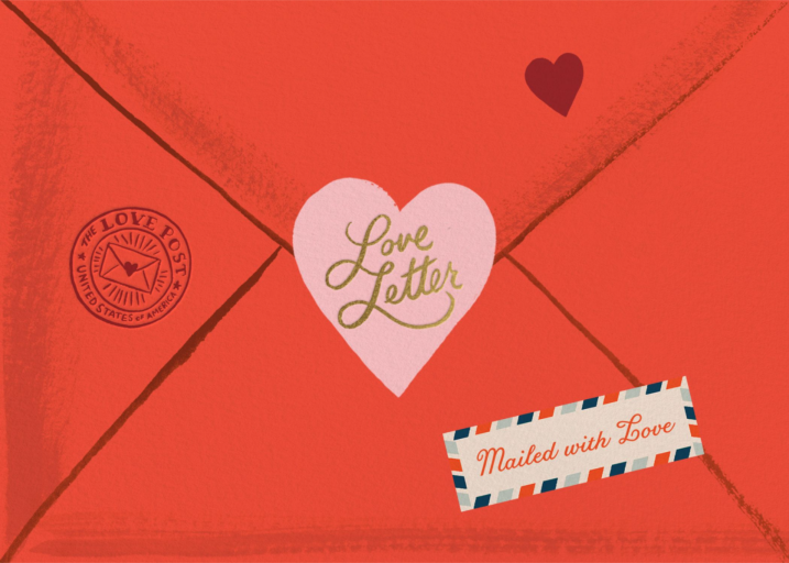 Love Letter - Valentine's Day Card by Rifle Paper Co.