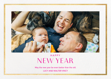 Let it Snow (Horizontal Photo) - New Year's Card by Paperless Post