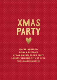 Xmas Heart by Sugar Paper