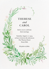 Floral Arc - Wedding Invitation by Paperless Post