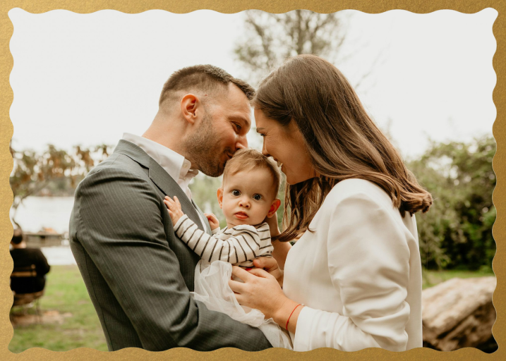 Postage Photo - Holiday Card by Paperless Post - Back