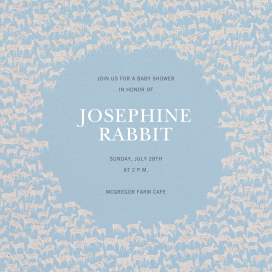 Rangale - Baby Shower Invitation by Schumacher