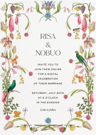 Summer Bouquet - Wedding Invitation by Stephanie Fishwick