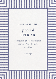 Seersucker Stripe - Business Event Invitation by kate spade new york