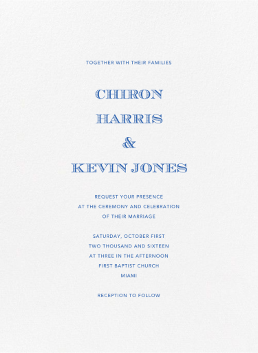 Gardener - Wedding Invitation by Paperless Post