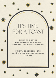 Gilded Night - Engagement Party Invitation by Jungalow