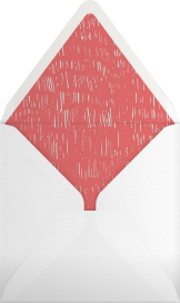 Photo Baby Naming Invitation Envelope