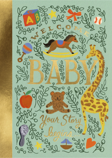 Storybook Baby - Congratulations Card by Rifle Paper Co.