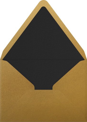 Golden University (Customizable Template) - Paperless Post Envelope