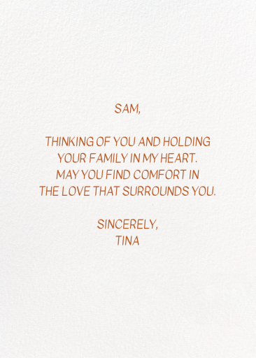 Technicolor Grid - Greeting Card by Hartland Cards - Back