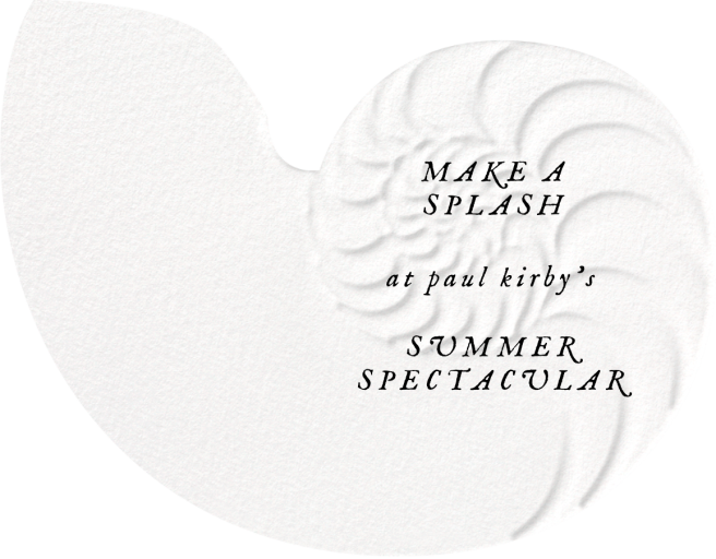 Seashell Cutout - Summer Party Invitation by Paperless Post