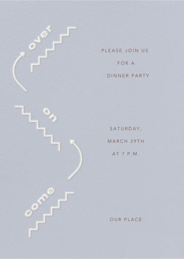 Third-Floor Walk-Up - Party Invitation by Paperless Post