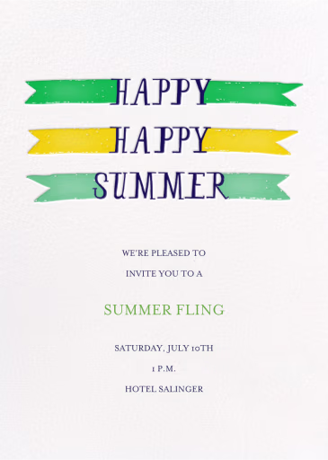 Another Ice Cream Sandwich, Please - Summer Party Invitation by Mr. Boddington's Studio