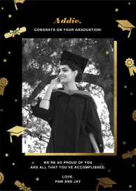 Grad Confetti - Graduation Card by Paperless Post