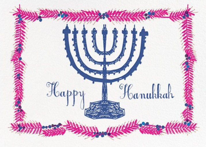 Light and Bright - Hanukkah Card by Mr. Boddington's Studio