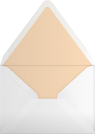 Spring Floral Garden Invitation Envelope