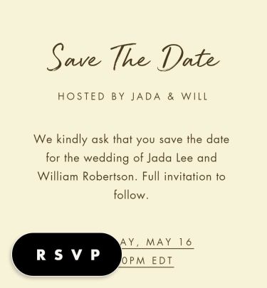 Wedding Save The Dates Send Online Instantly Track Opens