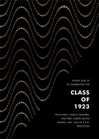 Let's Groove - Graduation Party Invitation by kate spade new york