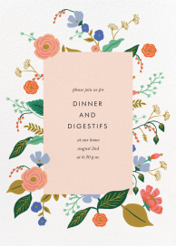 Pressed Wildflowers - Party Invitation by Rifle Paper Co.