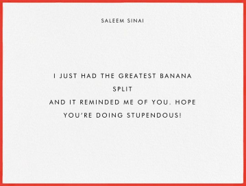 Hand Painted Border by Paperless Post