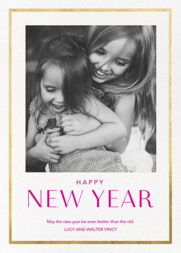 Let it Snow (Photo) - New Year's Card by Paperless Post