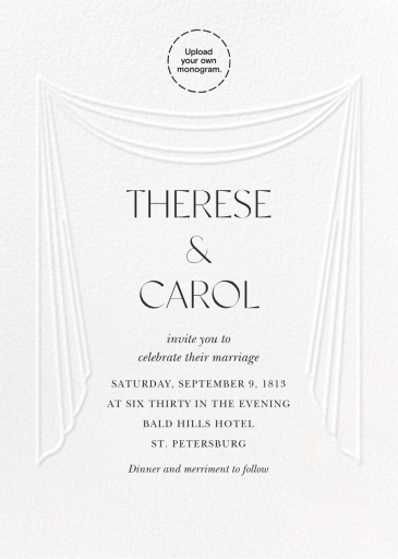 Effortless Drape by Paperless Post