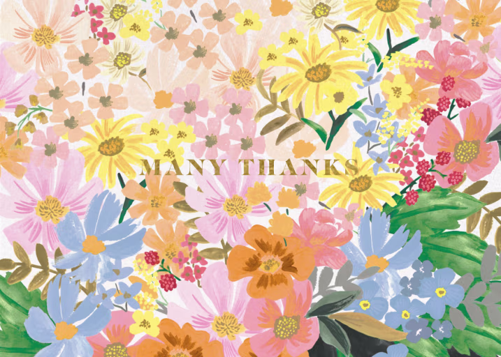 Marguerite Garden - Thank You Card by Rifle Paper Co.