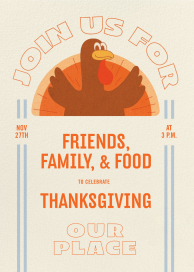Turkey Gobble - Party Invitation by Paperless Post