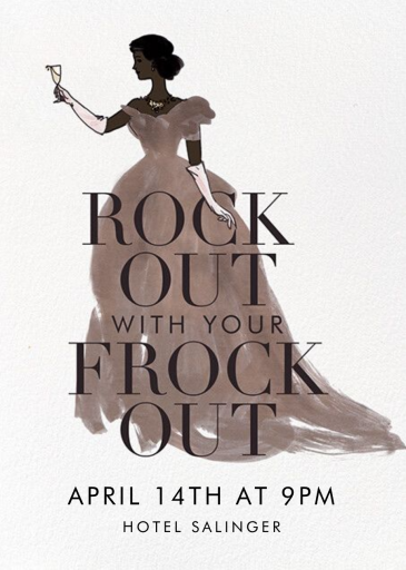 Frocks Out by Derek Blasberg