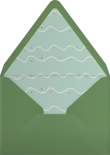 Balloons and Dinos - Little Cube Envelope