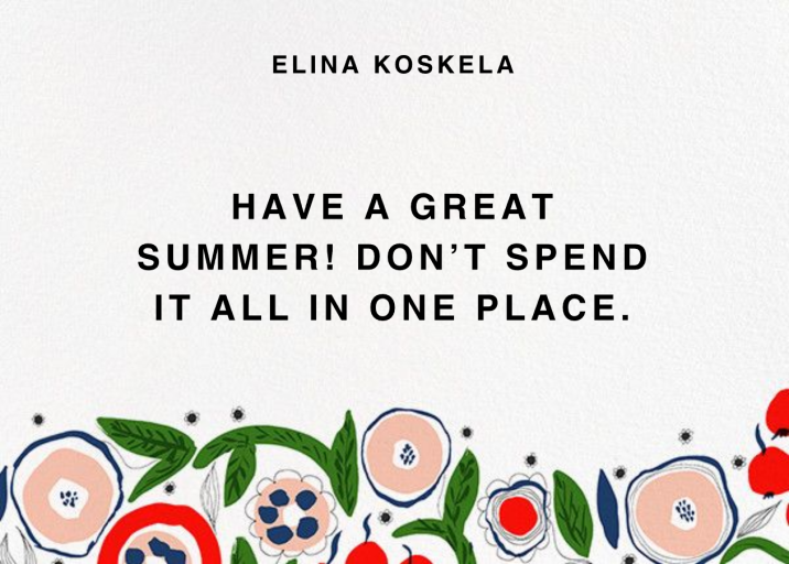 Katinala (Stationery) - Stationery by Marimekko