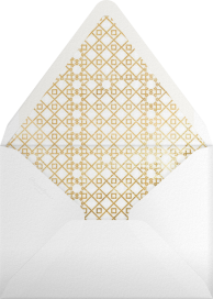 Lips and Stache (Wedding) - Jonathan Adler Envelope