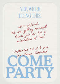 Come Party by Derek Blasberg