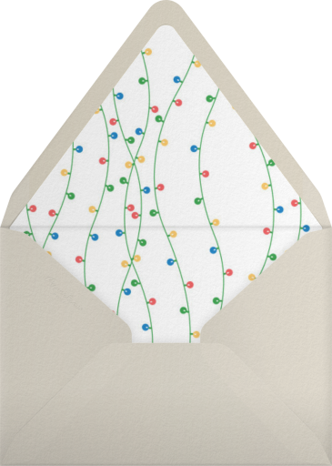 Christmas Take-Out - Paperless Post Envelope