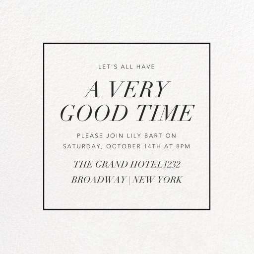 Konfetti Photo - Birthday Invitation by Kelly Wearstler - Back