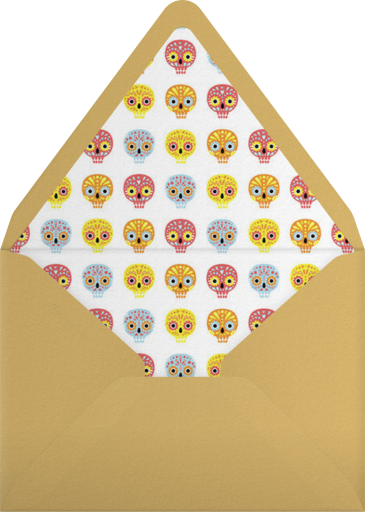 Little Sugar Skulls - Paperless Post Envelope