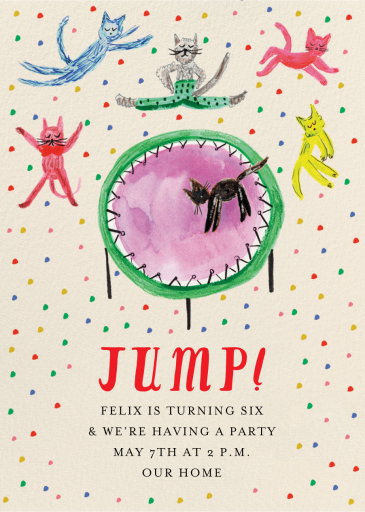 Pounce - Invitation by Mr. Boddington's Studio