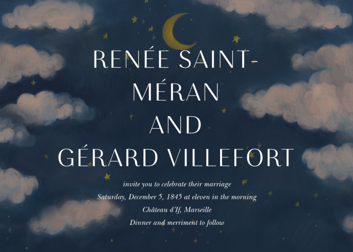 Méliès - Wedding Invitation by Paperless Post