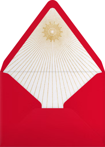 Noel Glow - Paperless Post Envelope