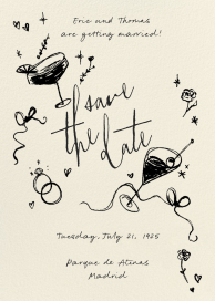Forever Toast - Save the Date by Paperless Post