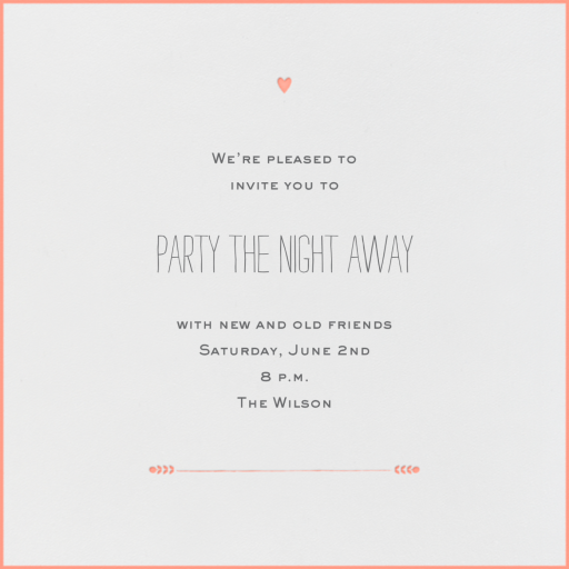 The Raleigh - Cocktail Party Invitation by Mr. Boddington's Studio