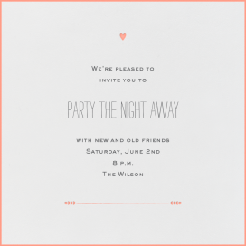 The Raleigh - Party Invitation by Mr. Boddington's Studio
