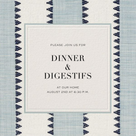 Updated Country - Dinner Party Invitation by Schumacher