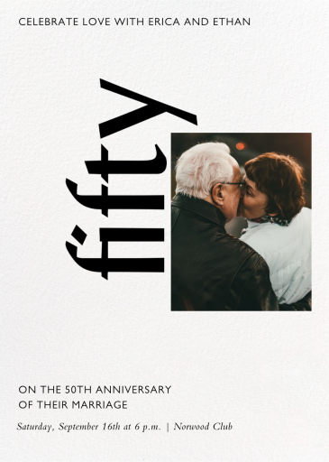 Celebration Photo - Anniversary Invitation by Paperless Post