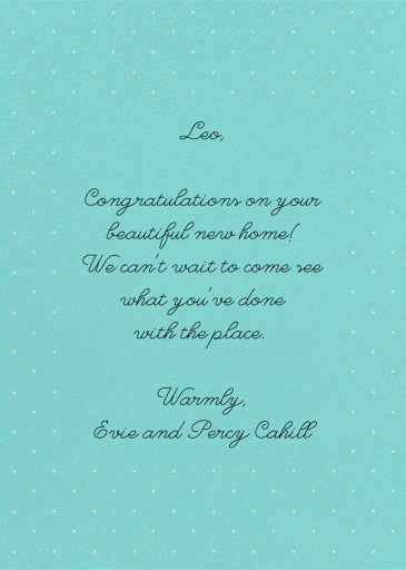 Strawberry Cream Cake - Congratulations Card by Paperless Post - Back